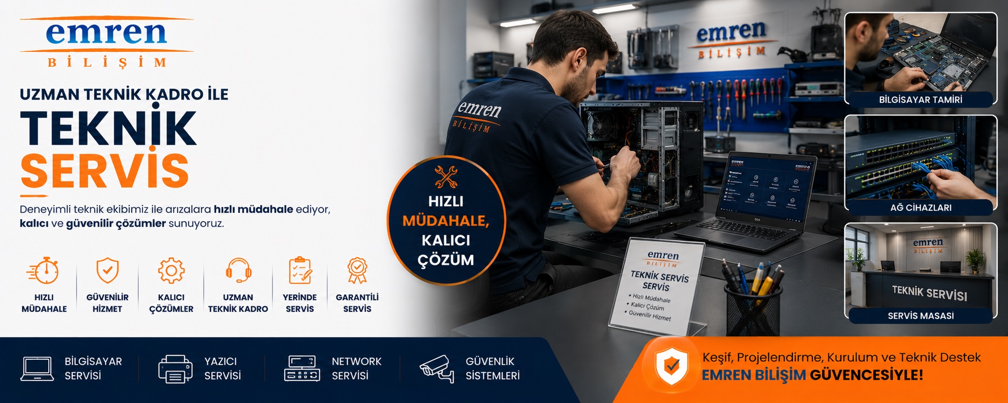 Bilgisayar Teknik Servis – Emren Bilişim